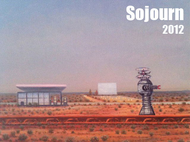 Sojourn exhibition, artwork by Michael Doherty, Mullewa 1968, A good Year For Television